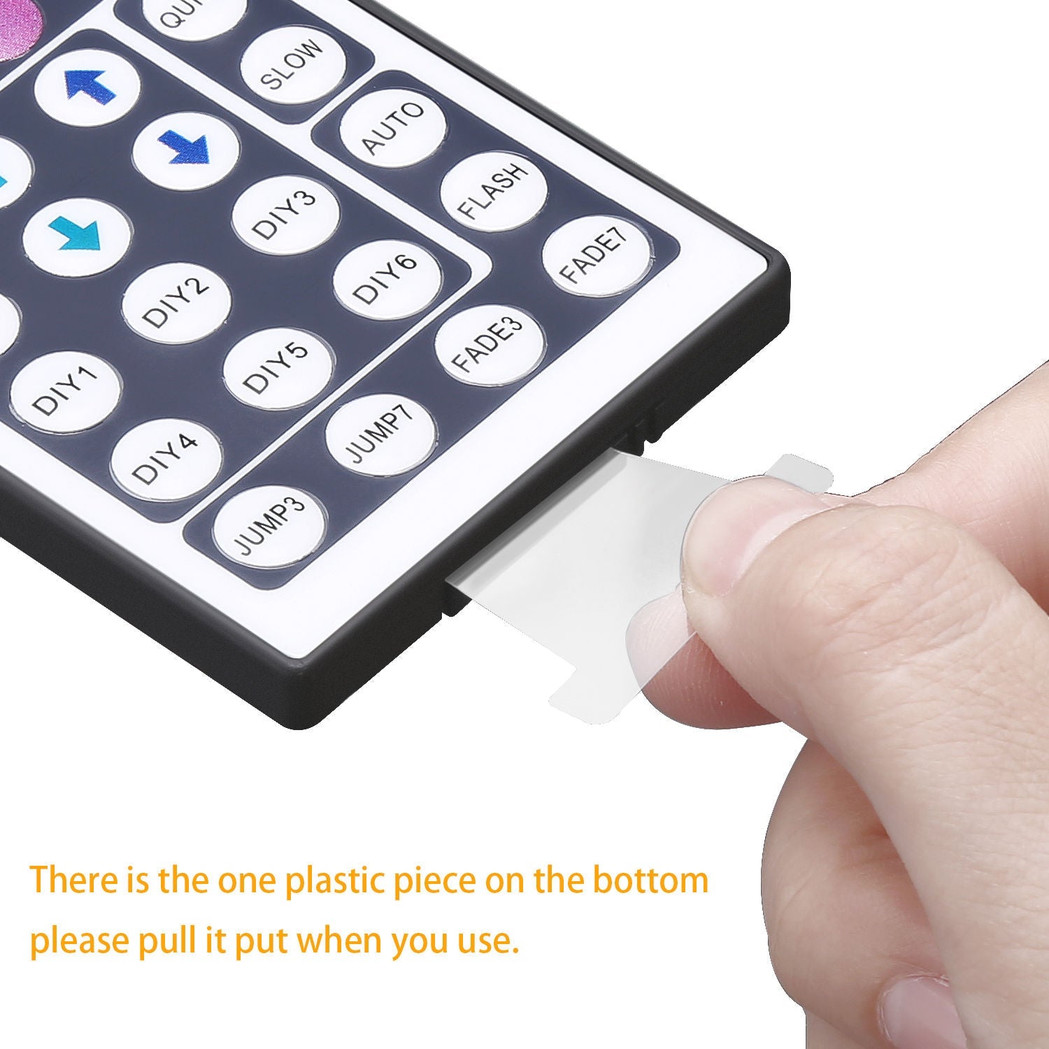 Remote Controlled LED Light Strips with Power Adapter