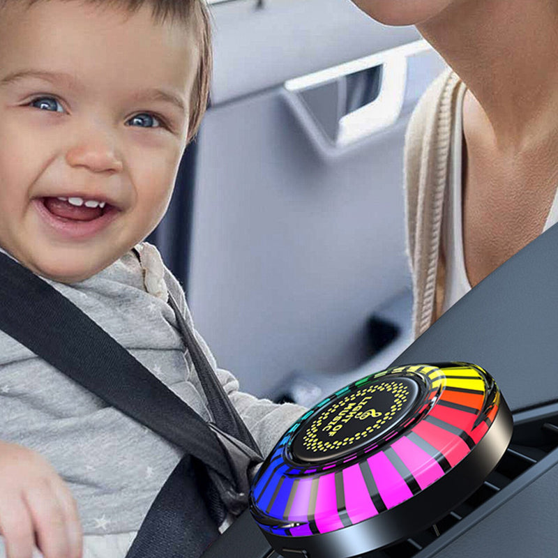 Car Vent 2 in 1 Fragrance Aroma Diffuser and RGB Rhythym Backlight