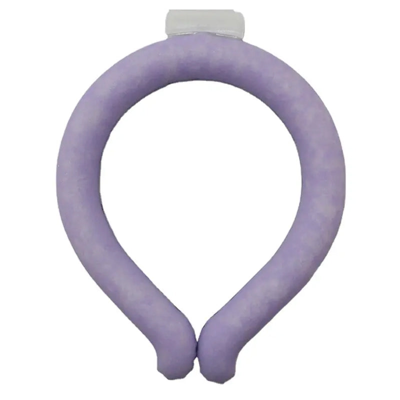 Reusable Cooling Neck Wrap Wearable Cooler Tube Heat Protection