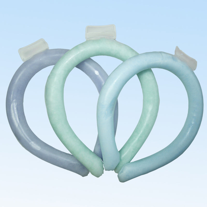Reusable Cooling Neck Wrap Wearable Cooler Tube Heat Protection