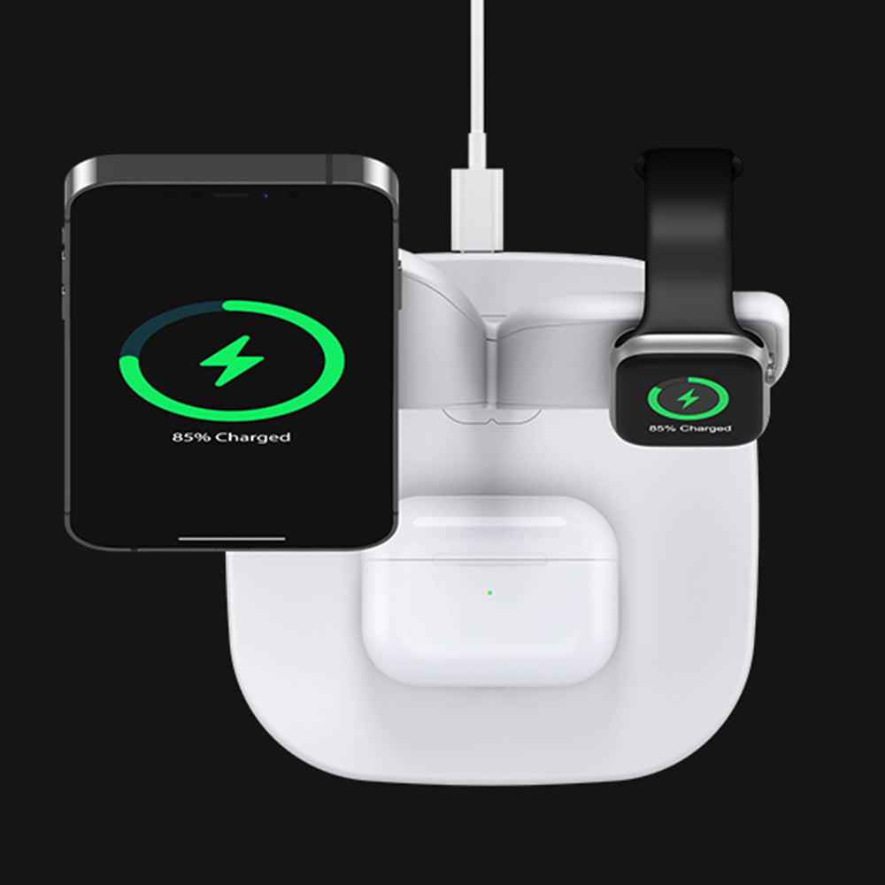 5 in1 Foldable Wireless Fast Charger Dock Station for Apple