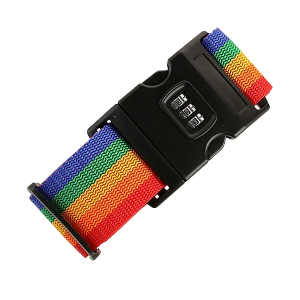 Luggage Locking Strap Straight Suitcase Fixed Binding Belt For Travel