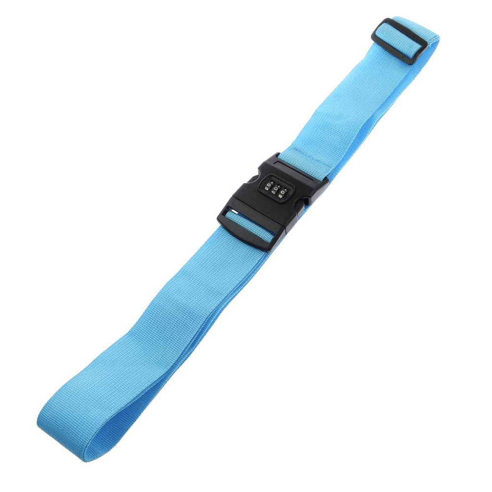 Luggage Locking Strap Straight Suitcase Fixed Binding Belt For Travel