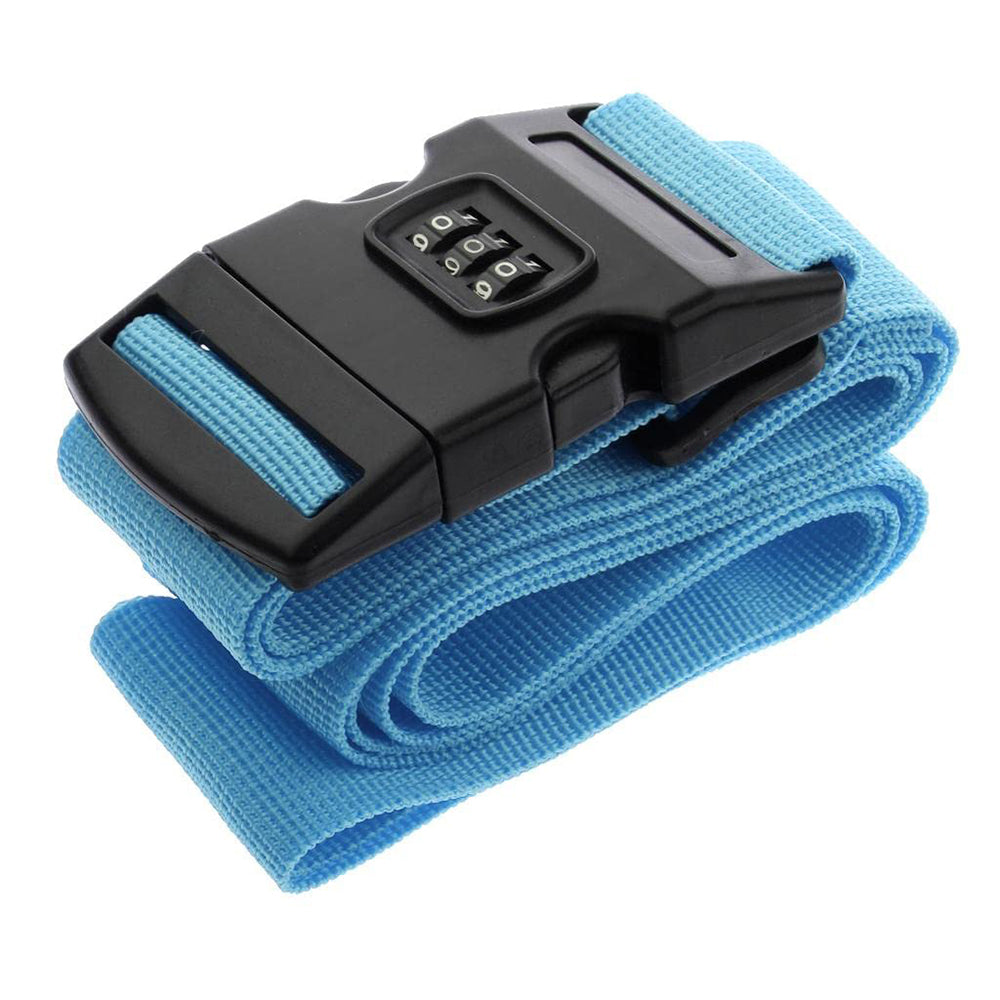 Luggage Locking Strap Straight Suitcase Fixed Binding Belt For Travel