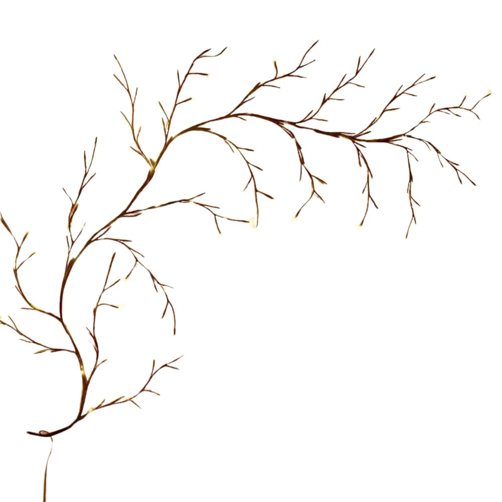 96 LED Willow Vine Lights – Bendable Birch Tree with 8 Lighting Modes for Home Decor