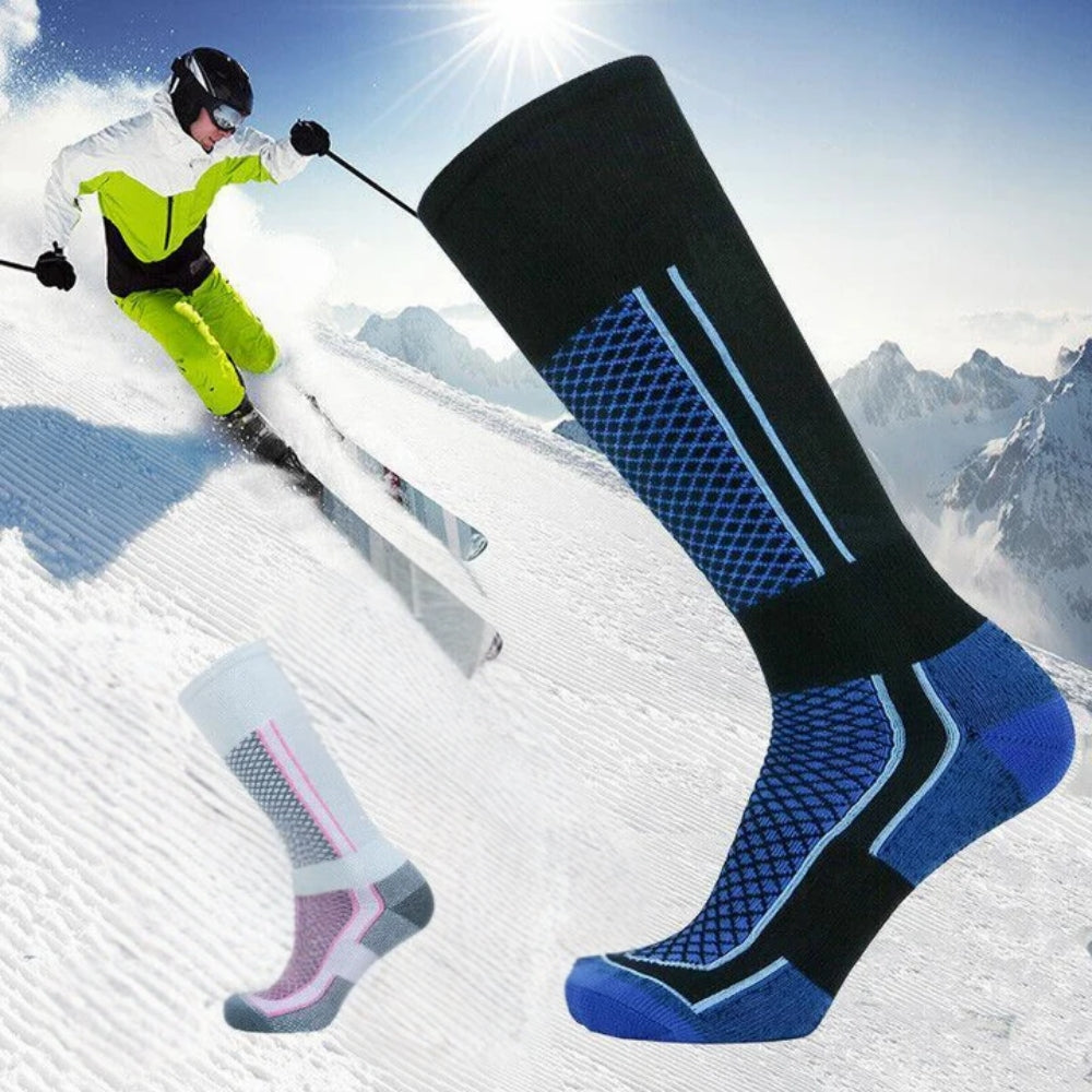 Thick and Insulated Ski Socks – Perfect for Hiking, Skiing, and Outdoor Adventures