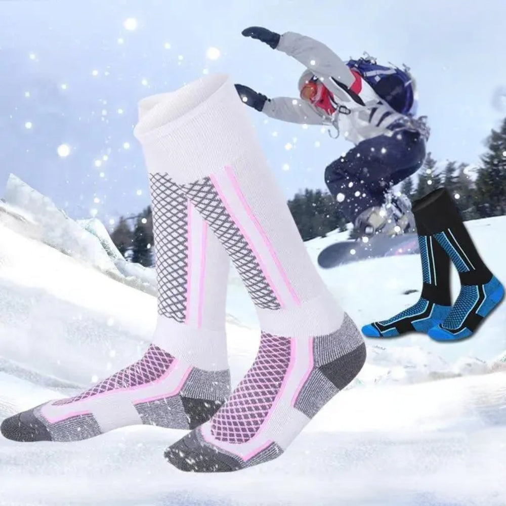Thick and Insulated Ski Socks – Perfect for Hiking, Skiing, and Outdoor Adventures