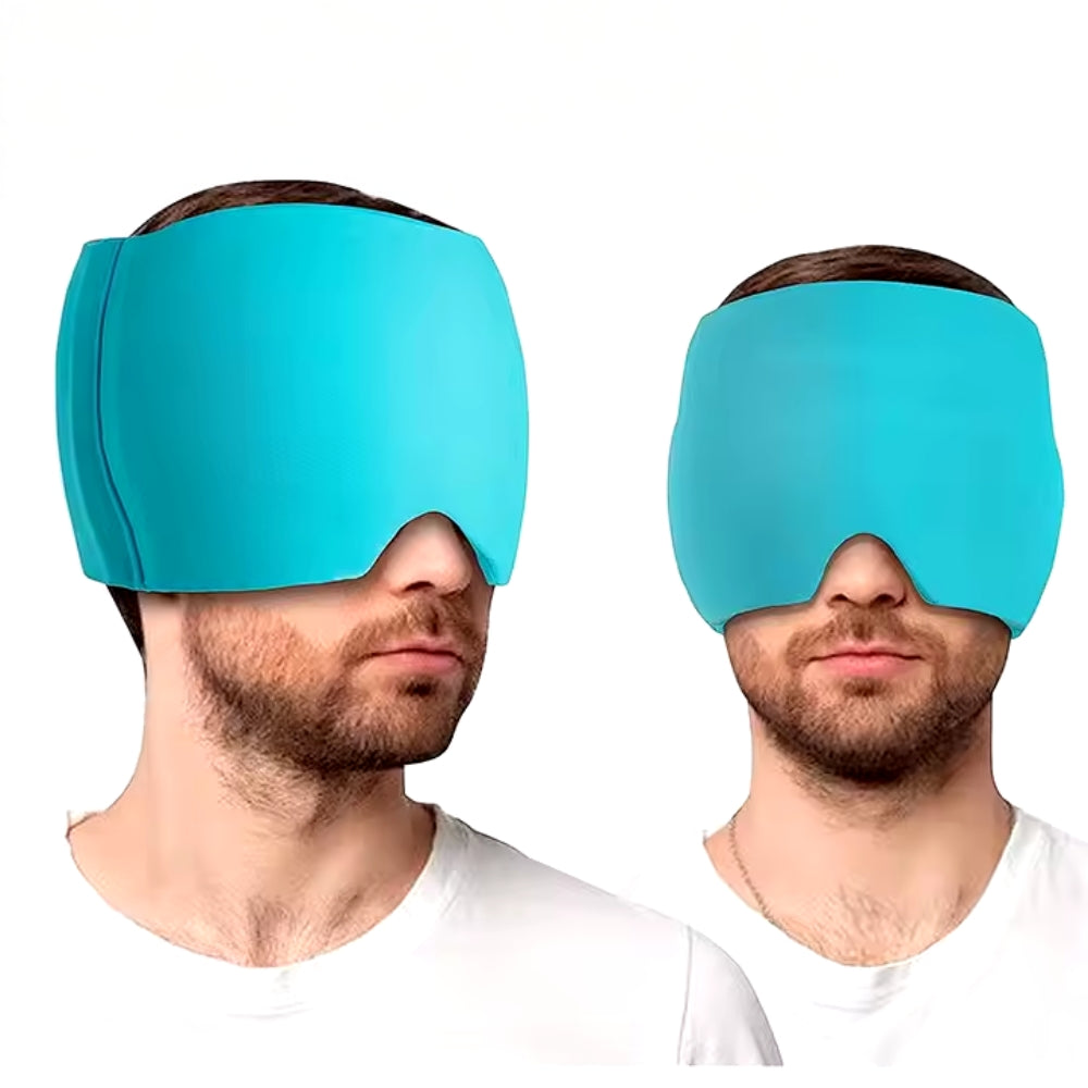 Migraine Relief Headgear Ice Cap – Single Layer Headgear for Instant Pain Relief