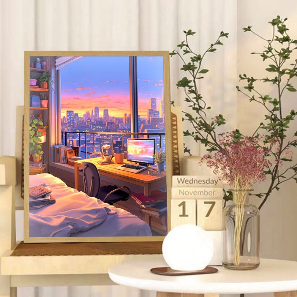 Modern LED Anime Light - Comic Style Home Decor & Gift Idea