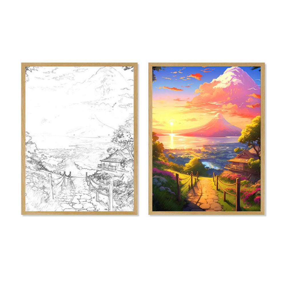 Modern LED Anime Light - Comic Style Home Decor & Gift Idea