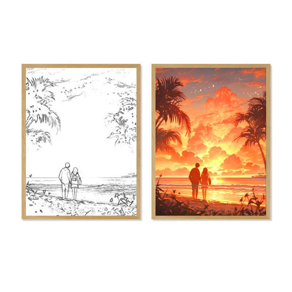 Modern LED Anime Light - Comic Style Home Decor & Gift Idea