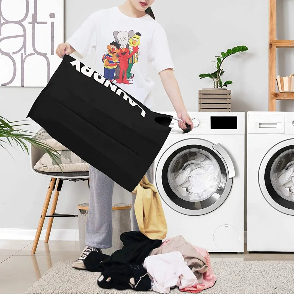 Collapsible Laundry Basket – Durable Clothes Hamper for Easy Storage and Stability