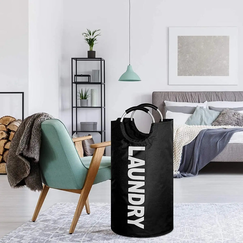 Collapsible Laundry Basket – Durable Clothes Hamper for Easy Storage and Stability
