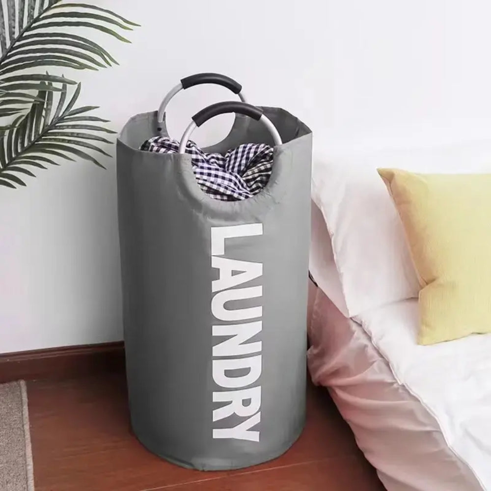 Collapsible Laundry Basket – Durable Clothes Hamper for Easy Storage and Stability