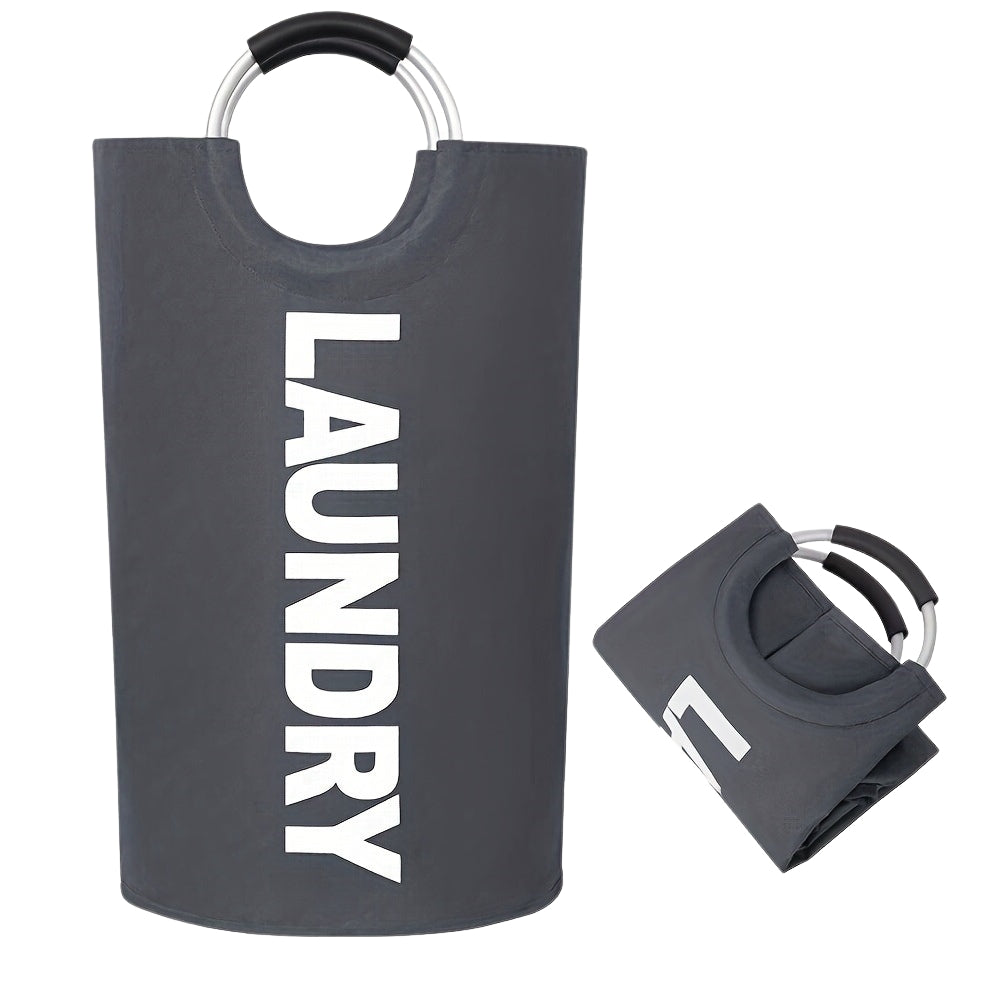 Collapsible Laundry Basket – Durable Clothes Hamper for Easy Storage and Stability
