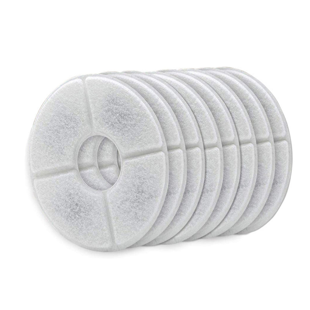 Replacement Activated Carbon Filter for Cat Water Fountain - Keeps Water Fresh and Clean