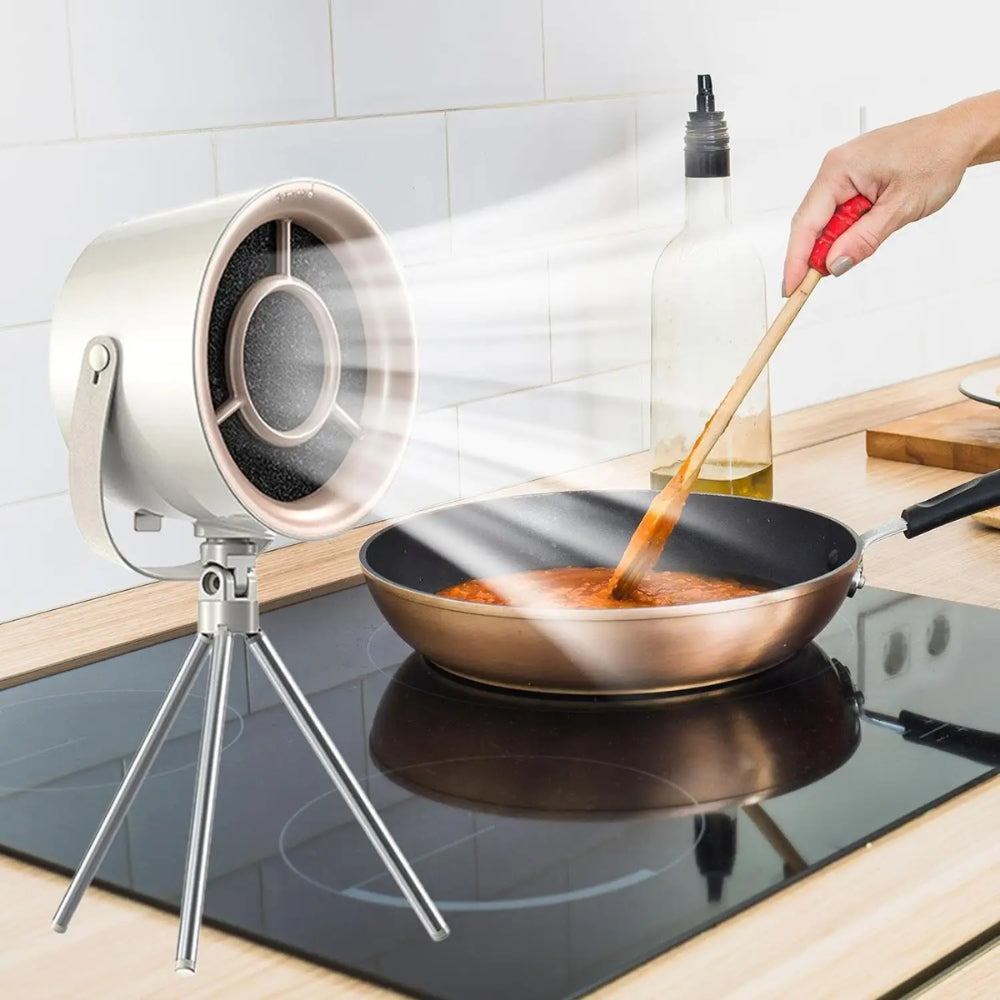 Compact Kitchen Exhaust Fan for BBQs and Small Cooking Spaces