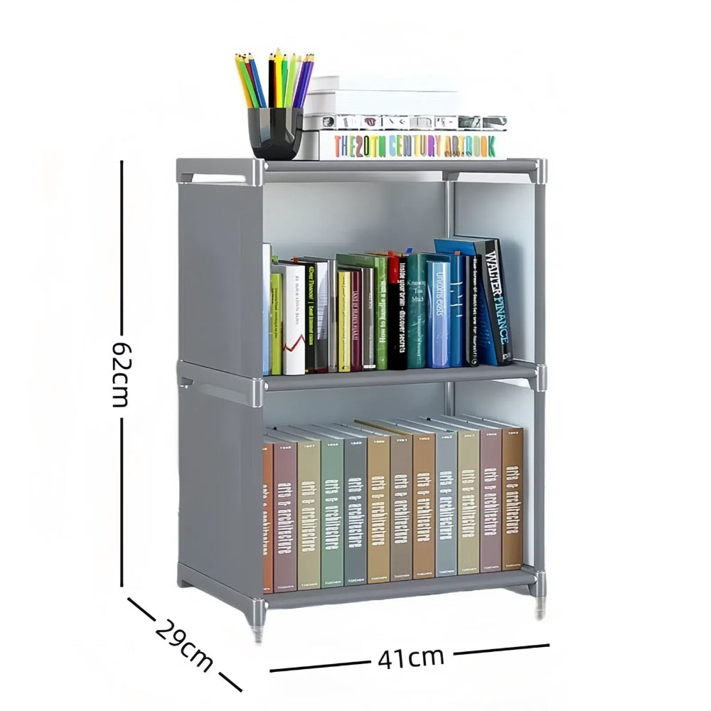 Easy Assembly Bookshelf for Versatile Storage