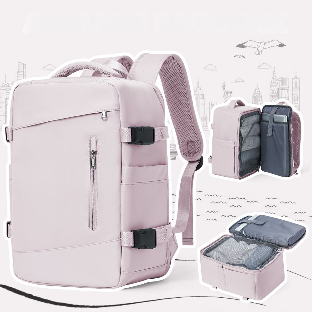 Carry-On Backpack Suitcase for Easy and Effortless Air Travel