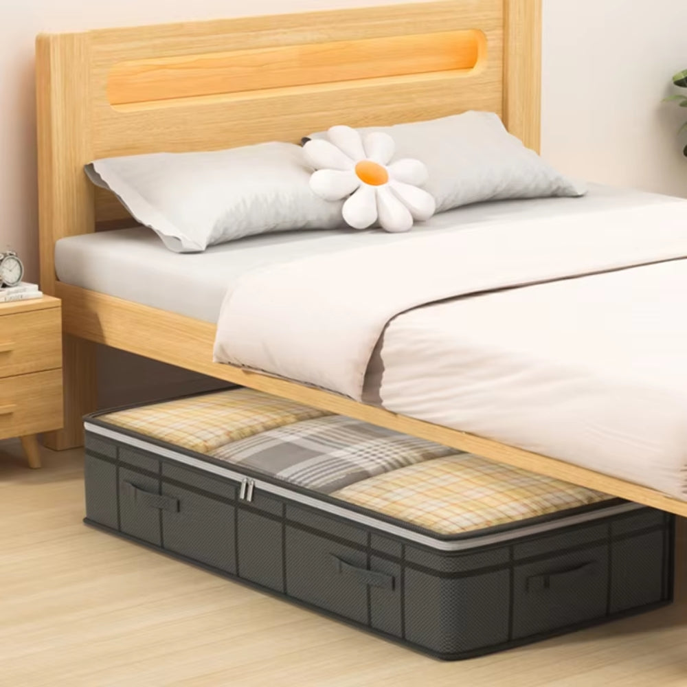 Foldable Under Bed Storage Bag – Large Clothes Organizer for Space-Saving Storage