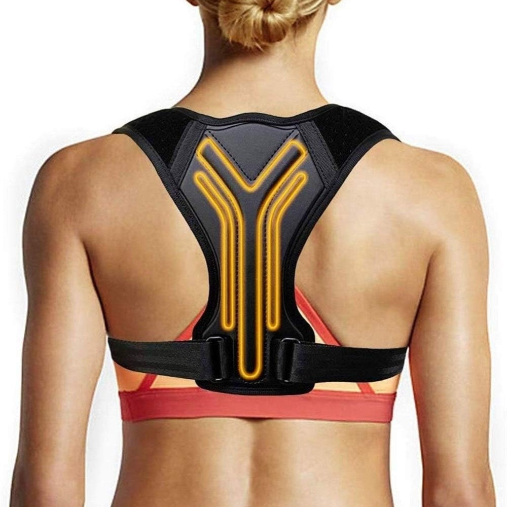 Adjustable Back and Shoulder Posture Corrector Belt – Support for Improved Posture and Pain