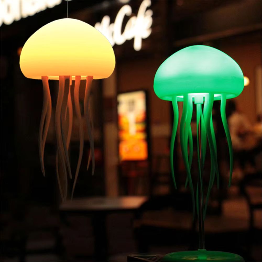 RGB Dancing Jellyfish Night Light Vibrant Gradient with Voice Control