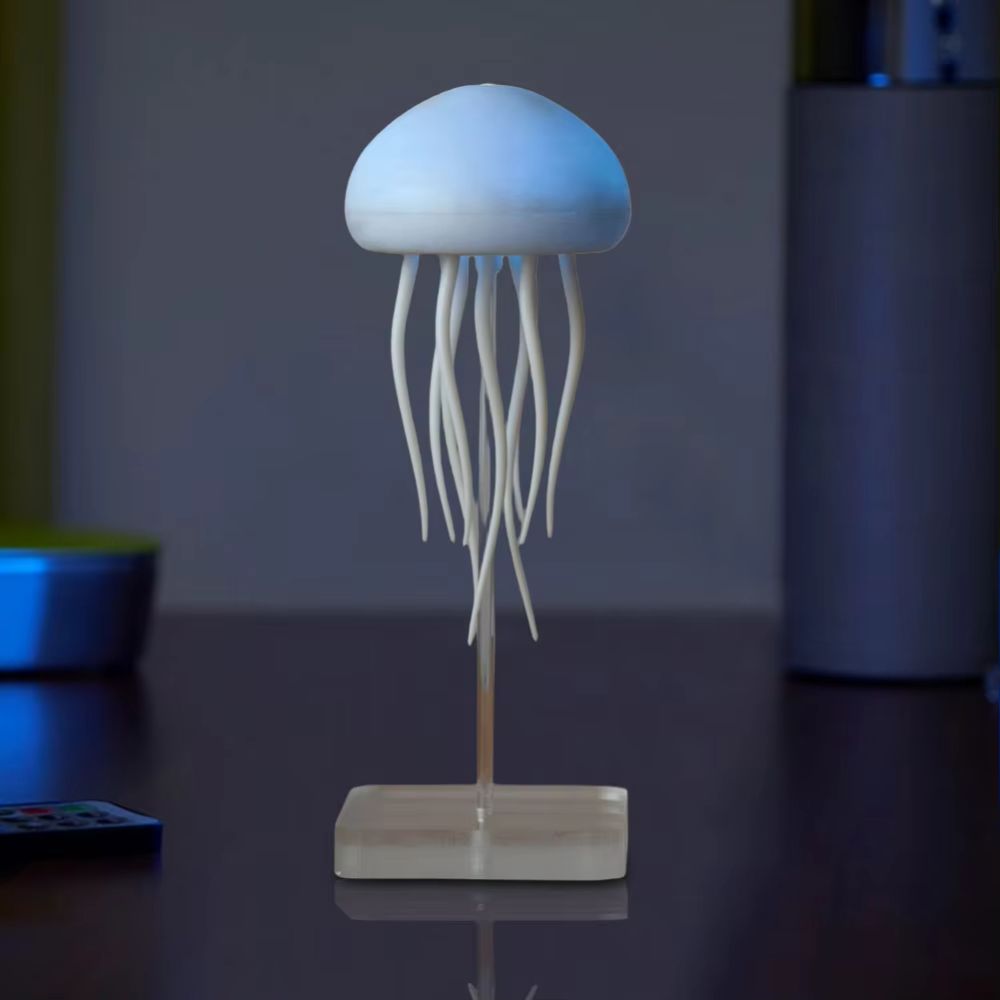 RGB Dancing Jellyfish Night Light Vibrant Gradient with Voice Control