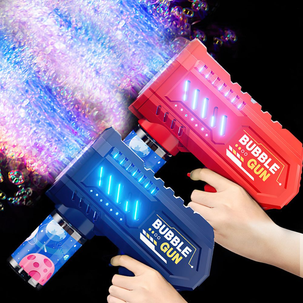 Kids Handheld  Electric Bubble Gun with 10-Hole