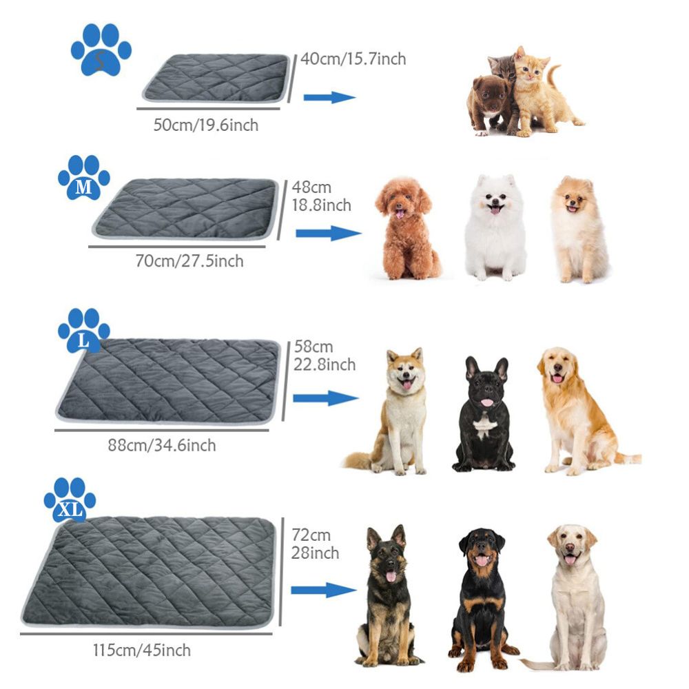 Extra Warm Self Heating Pad for Small and Medium Pet Dogs and Cats