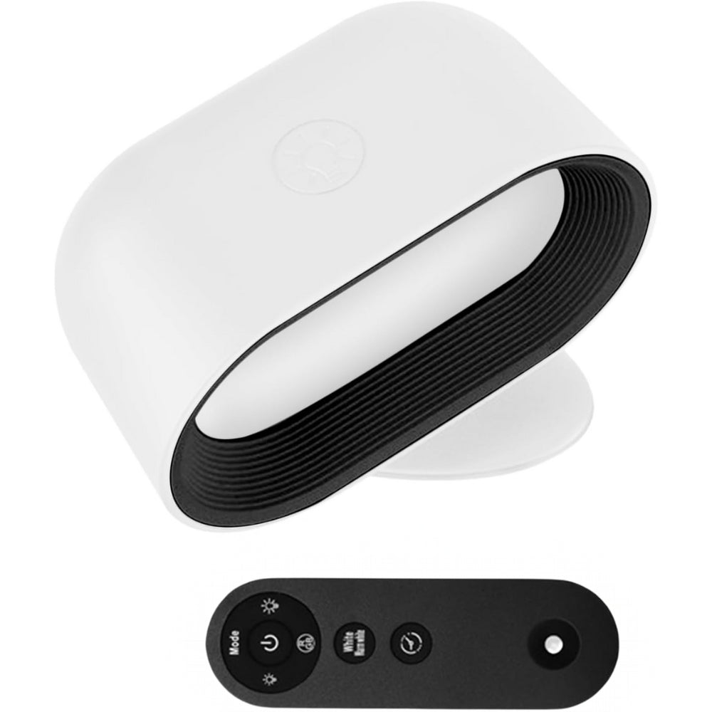 Remote-Controlled 360° Rotating Touch Night Light for Walls