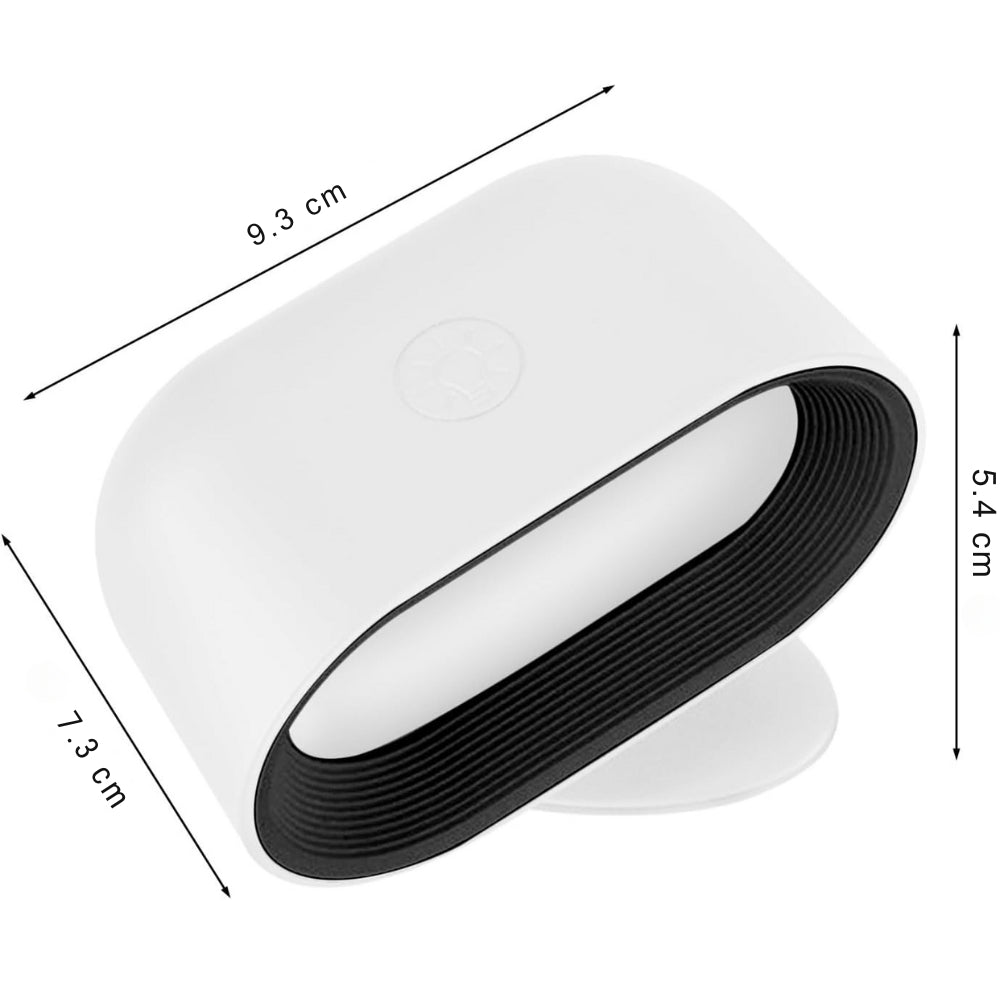 Remote-Controlled 360° Rotating Touch Night Light for Walls