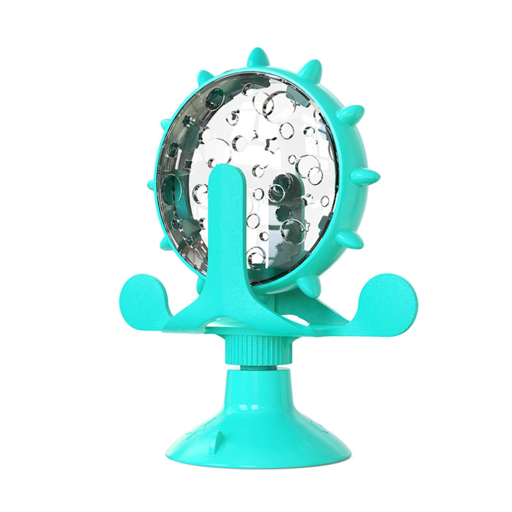 Interactive Ferris Wheel Food Dispensing Pet Toy for Cats & Small Dogs – Fun Enrichment Feeder