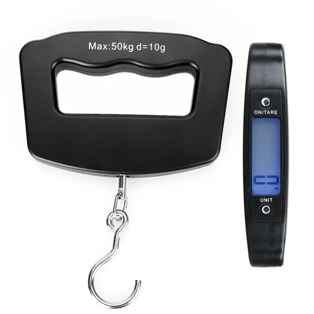 Portable Digital Luggage Suitcase Scale Hook Hanging Scales
