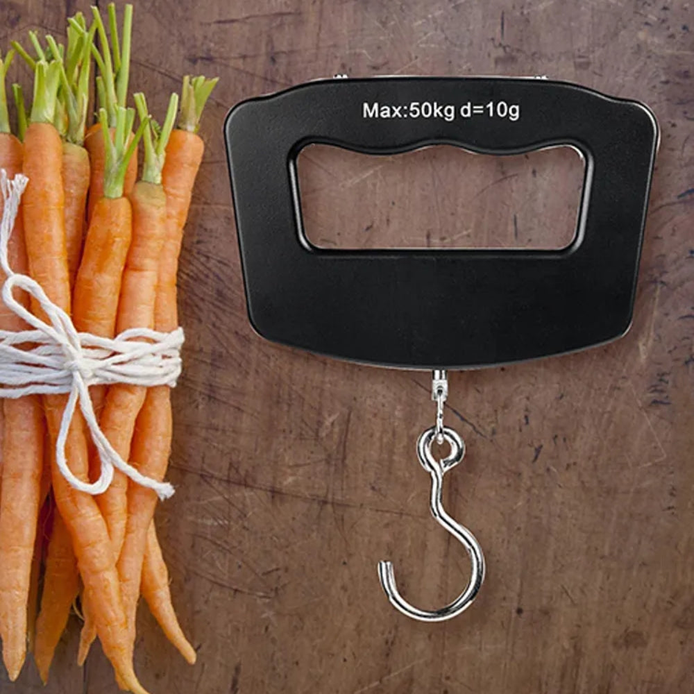 Portable Digital Luggage Suitcase Scale Hook Hanging Scales