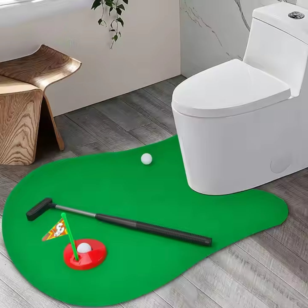 Toilet Time Mini Golf Game Set Golf Training