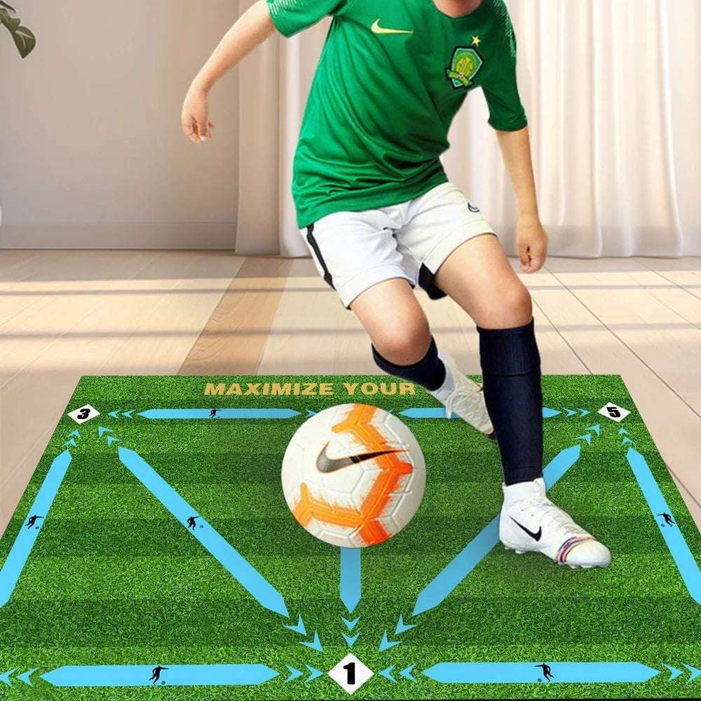 Non Slip Foldable Football Training Mat Soccer Training Equipment