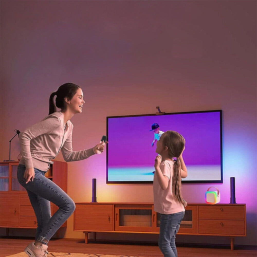 Portable Bluetooth Karaoke Machine with Speaker and 2 Wireless Microphones