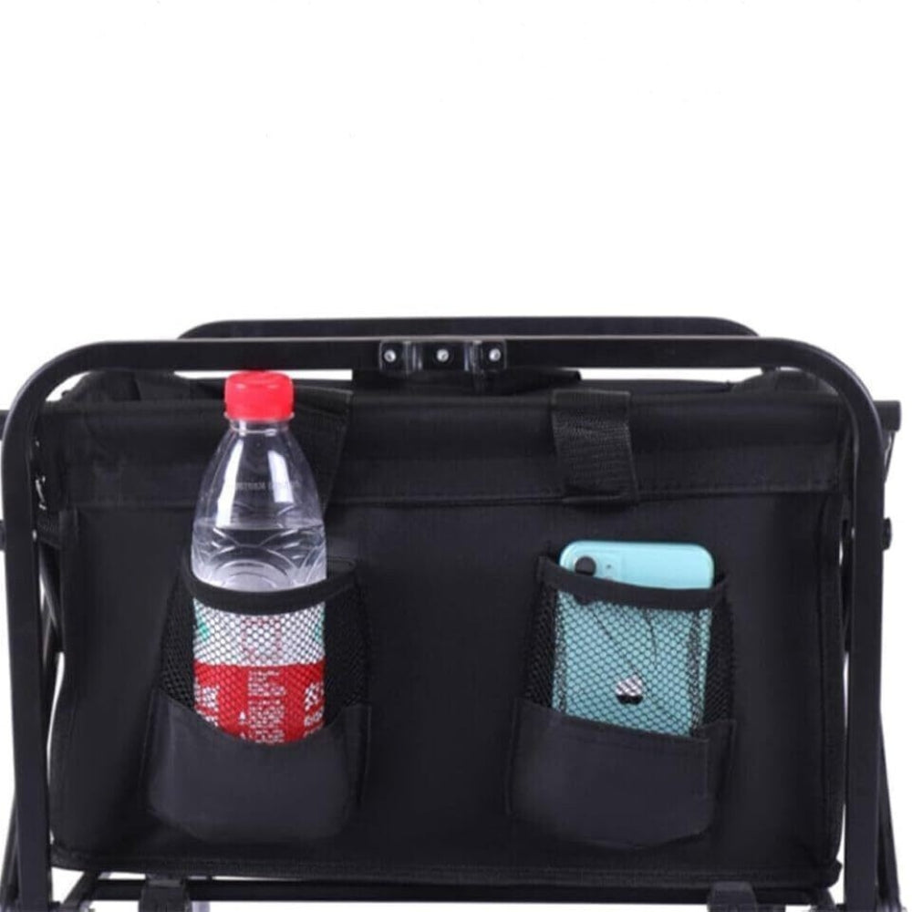 Heavy-Duty  Garden Trolley Cart Foldable with 5 Inch Rubber Wheels