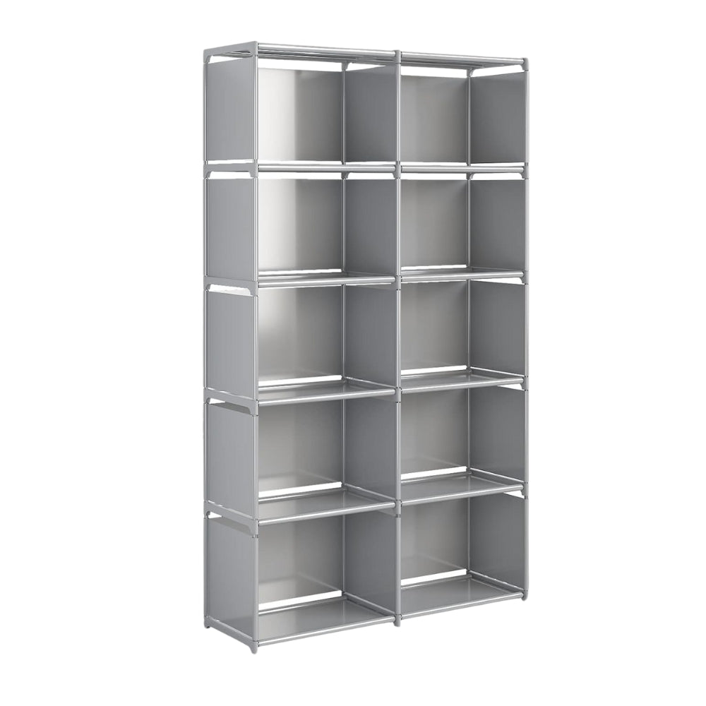 10 Cube Modern Storage Shelf Bookcase Organizer