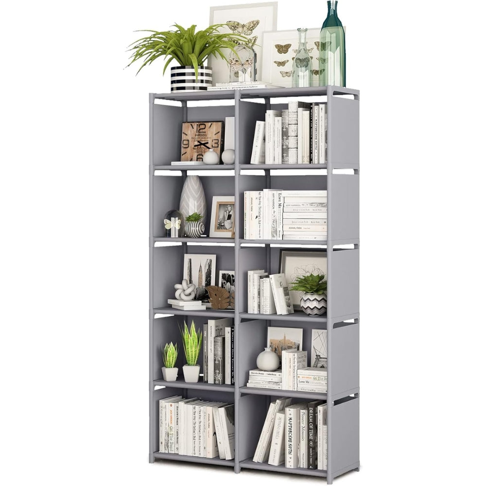 10 Cube Modern Storage Shelf Bookcase Organizer