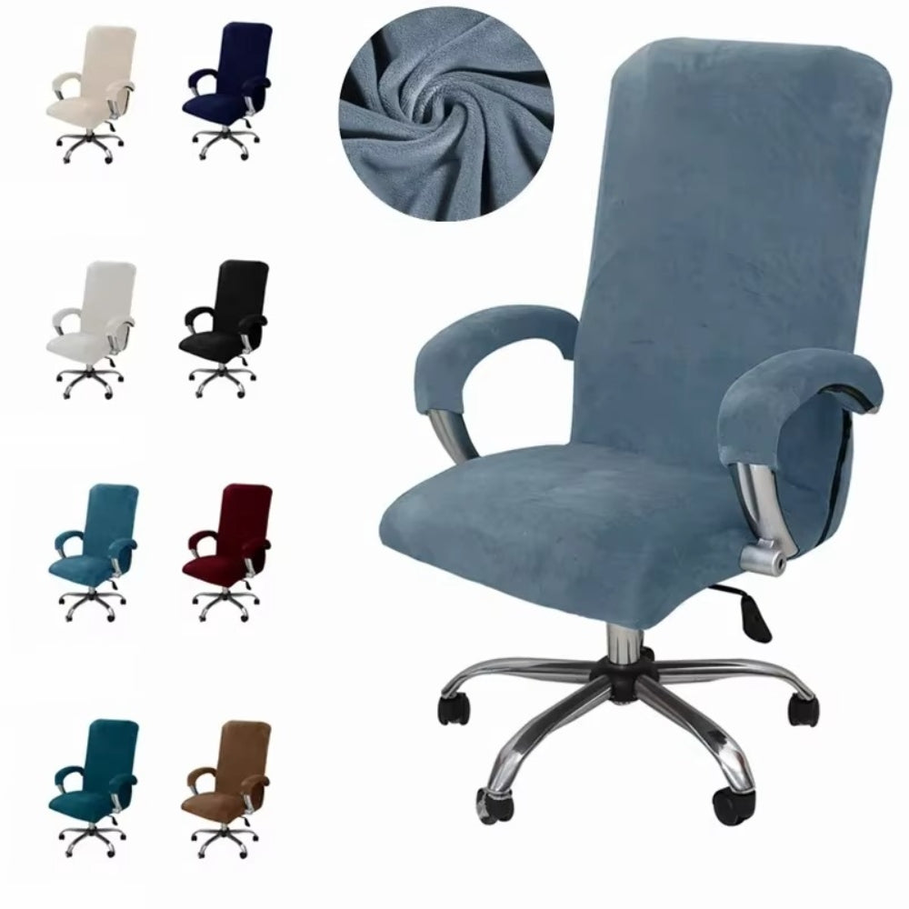 Velvet Office Chair Covers