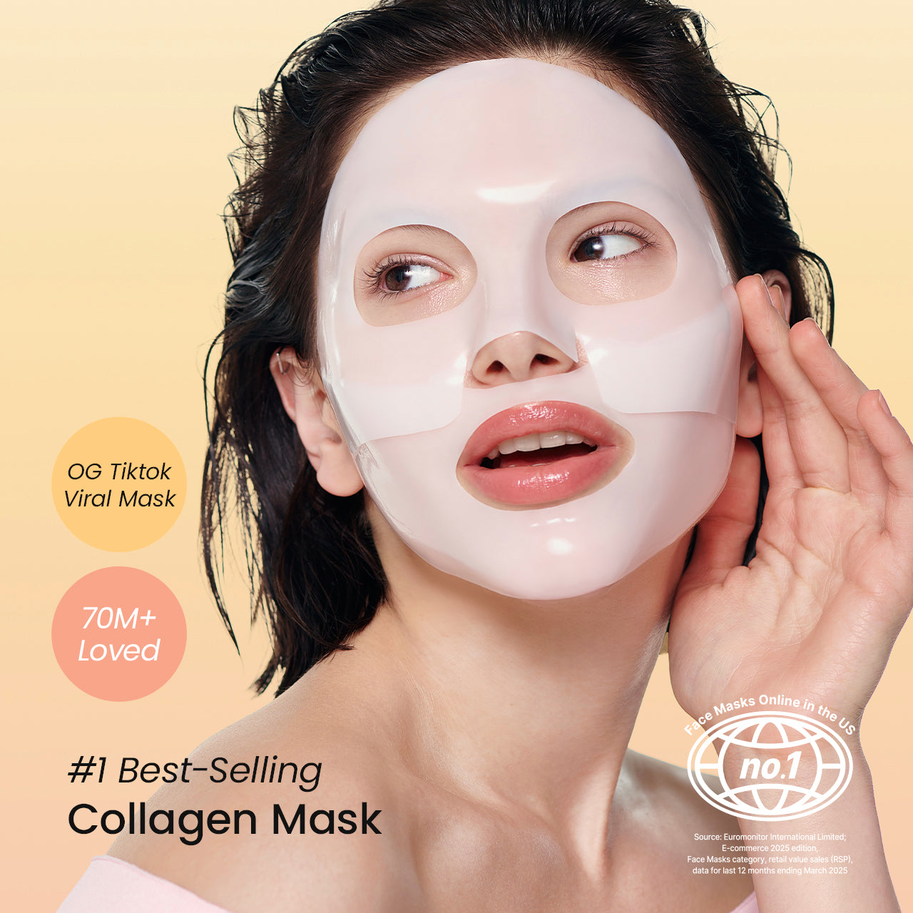 Bio Collagen Hydrating Overnight Face Mask – Moisturizing, Brightening & Refreshing Skin Care