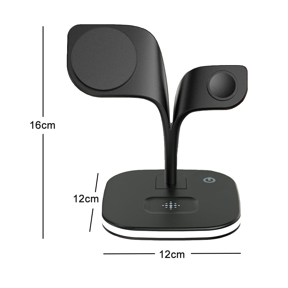 5 in1 Foldable Wireless Fast Charger Dock Station for Apple