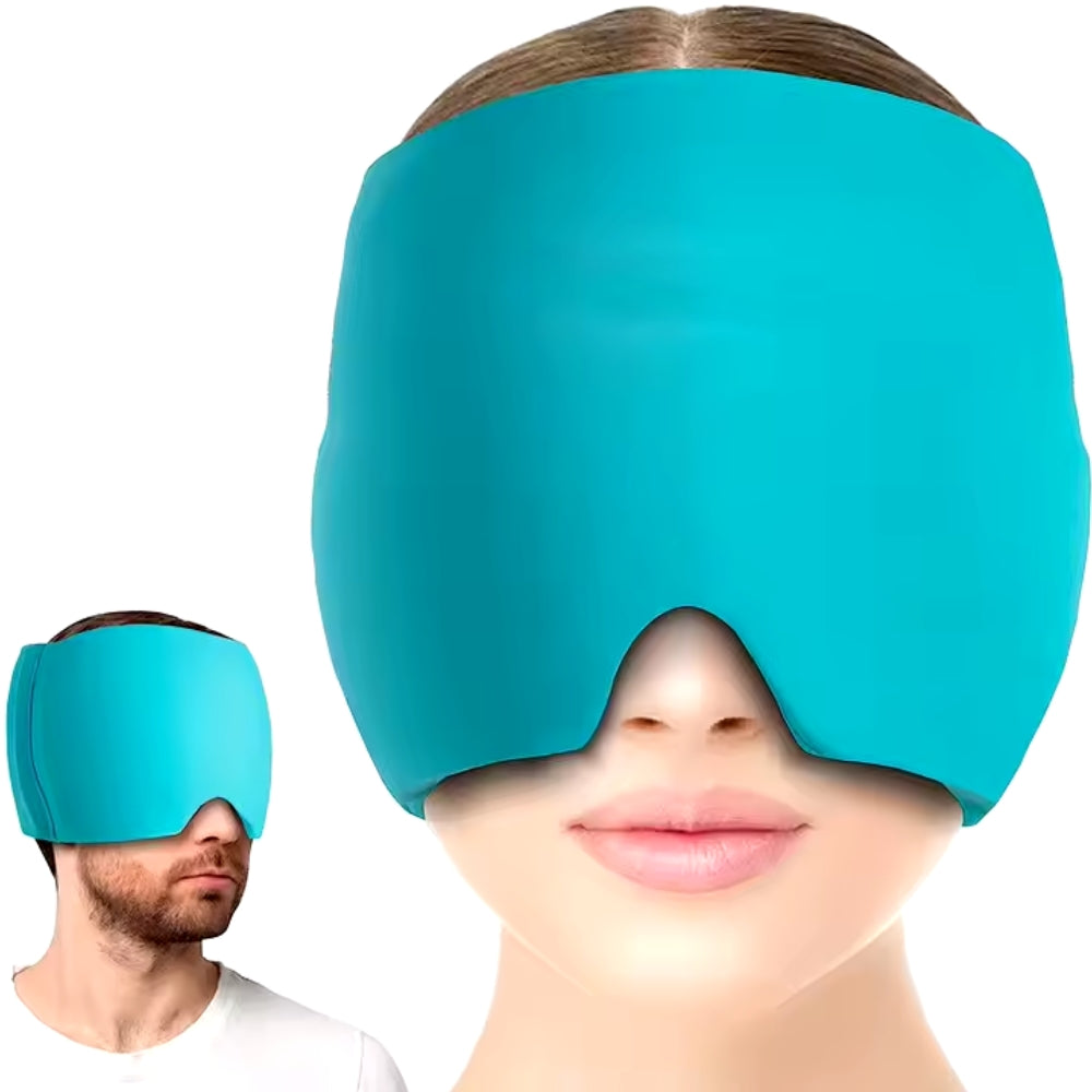 Migraine Relief Headgear Ice Cap – Single Layer Headgear for Instant Pain Relief