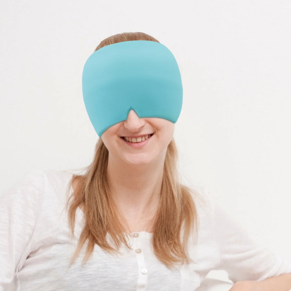 Migraine Relief Headgear Ice Cap – Single Layer Headgear for Instant Pain Relief