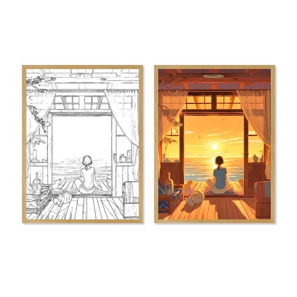 Modern LED Anime Light - Comic Style Home Decor & Gift Idea