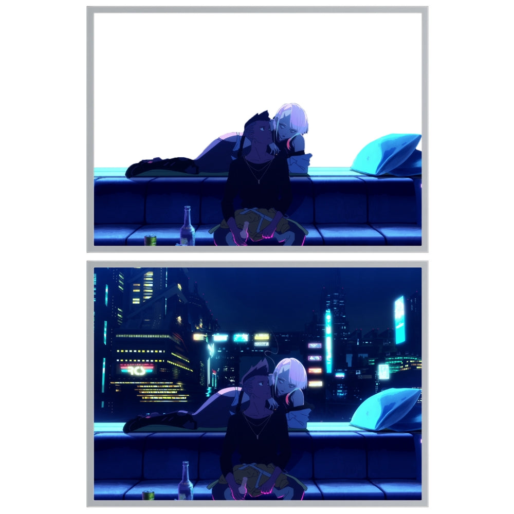 LED Night Light Painting Lamp Anime Cyberpunk