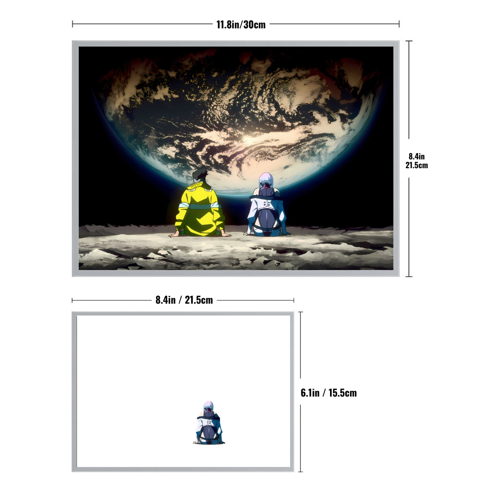 LED Night Light Painting Lamp Anime Cyberpunk