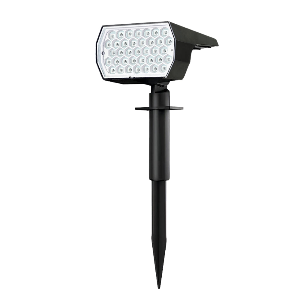 RGB Solar Landscape Spotlight - Outdoor Solar-Powered Wall Lights, Waterproof and Energy-Efficient