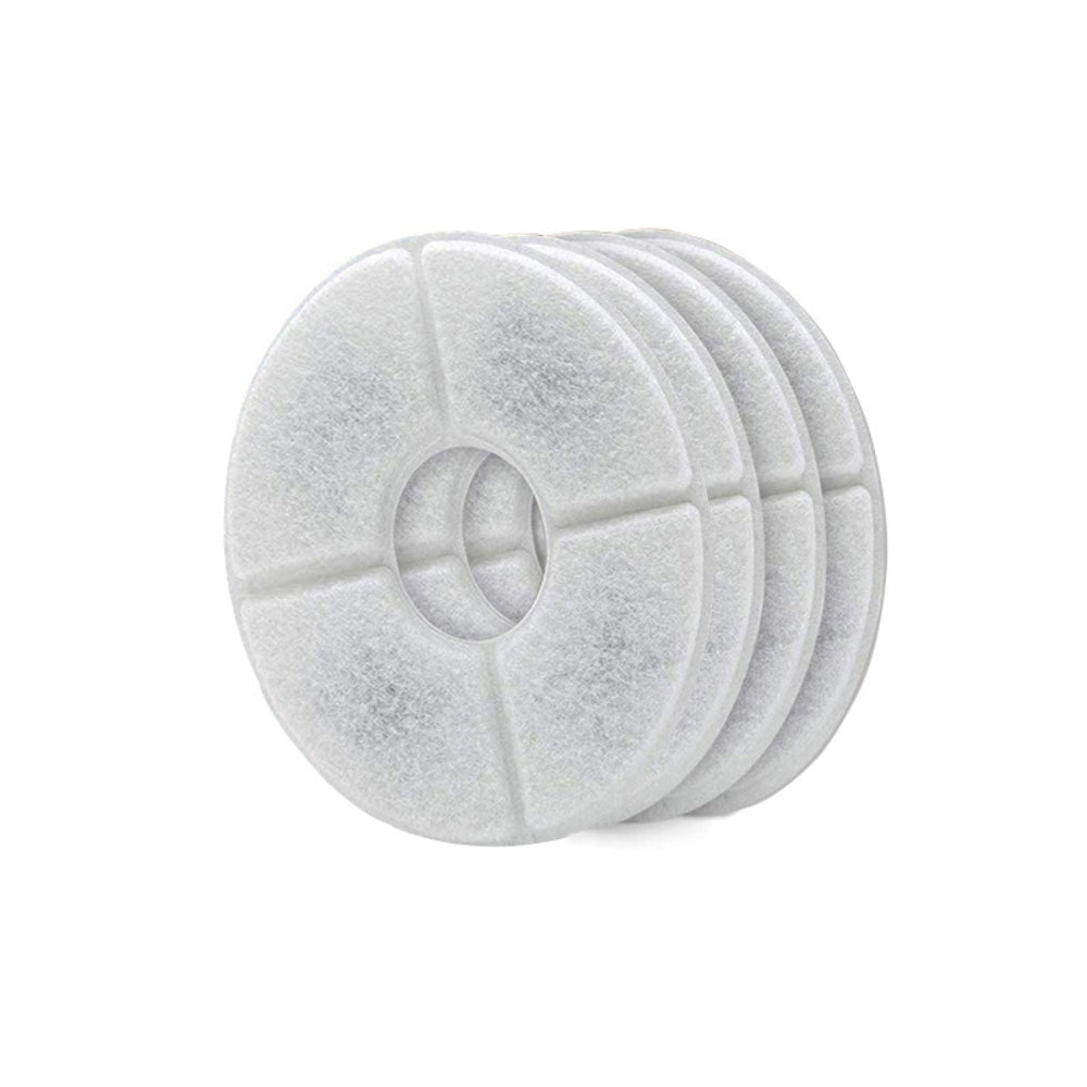 Replacement Activated Carbon Filter for Cat Water Fountain - Keeps Water Fresh and Clean